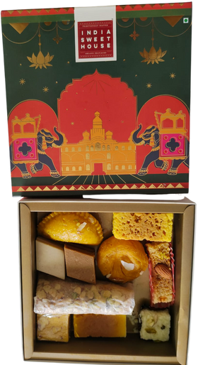 Andhra Sweet (500 grams) Box and Namkeen (250 grams)