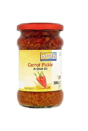 Ashoka Carrot Pickle in Olive Oil 300 grams