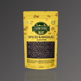 Black Pepper whole 400 grams - Farm Bandi