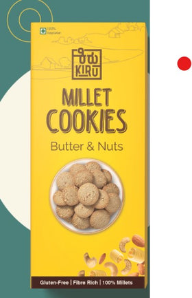 Millet Cookies Butter & Nut - Kiru