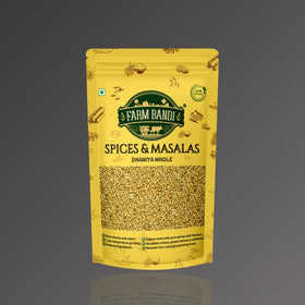 Dhania Whole 200 Grams - Farm Bandi