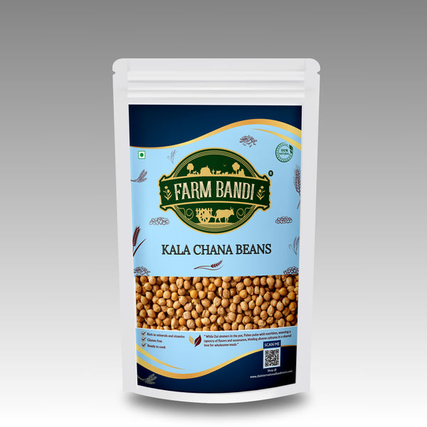 Kala Chana Beans 2.5 Kg - Farm Bandi