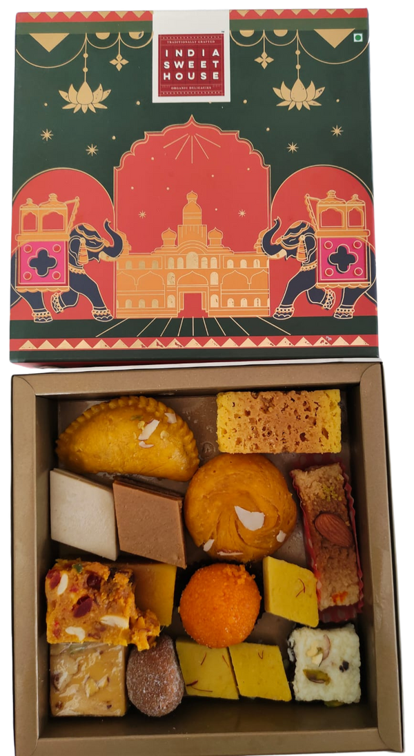 Karnataka Sweet (500 grams) Box and Namkeen (250 grams)