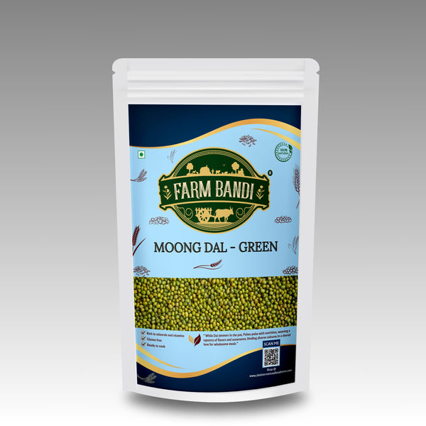 Moong Dal (Green) 2.5 Kg - Farm Bandi