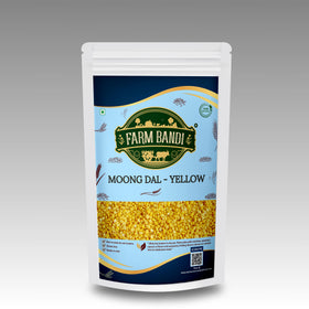 Moong Dal (Yellow) 2.5 Kgs - Farm Bandi