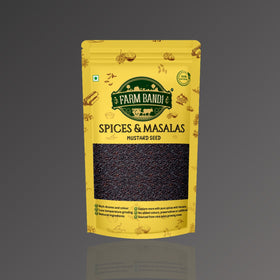 Mustard Seeds (Brown) 500 grams - Farm Bandi