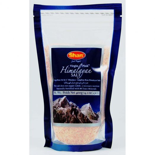 Shan Virgin Pink Himalayan Pink Salt 400g