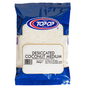 TOP-OP DESICCATED COCONUT MEDIUM 250g