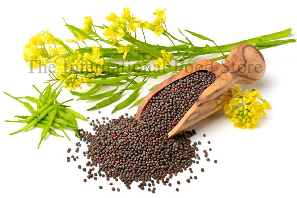 Mustard Seeds (Brown) 500 grams - Farm Bandi